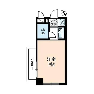 ライオンズマンションワイドリバー井土ヶ谷【0403号室】の間取り