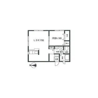 シャルムハイツ(シャルムハイツ)【2階】の間取り