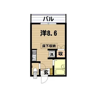 サングレージュII【2階】の間取り