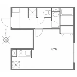 アセットホーム横浜【2階】の間取り