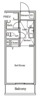 ウィンダンシー三春台 104【104号室】の間取り