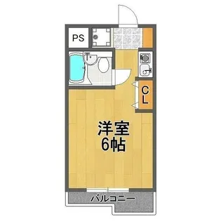 シャトーライフ弘明寺(シャトーライフグミョウジ)【4階】の間取り