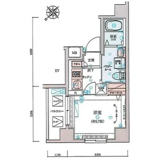 リヴシティ横濱蒔田ステーションアリーナ(リヴシティヨコハママ【2階】の間取り