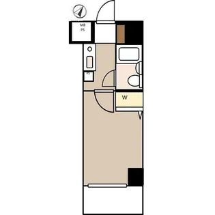 パレ・ドール伊勢佐木町南II【501号室】の間取り