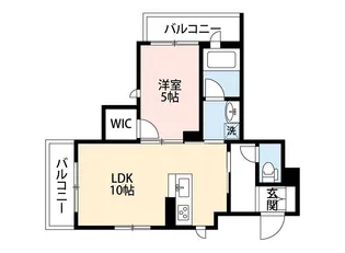 MAISON DE 桜【203号室】の間取り