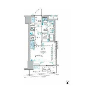 ベルシード横濱南太田(ベルシードヨコハマミナミオオタ)【3階】の間取り