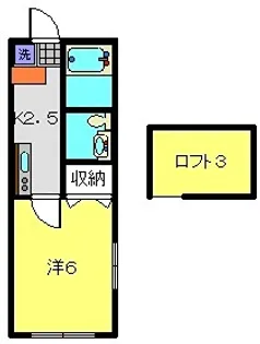 アーバンコート鷹取東【1階】の間取り