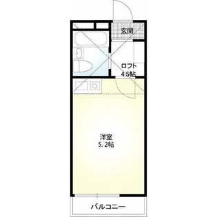 スカイピア上大岡【2階】の間取り