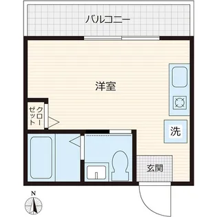 グランフェリオ金沢八景【1階】の間取り