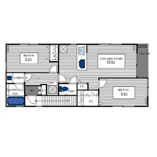 アイル井土ヶ谷【3階】の間取り
