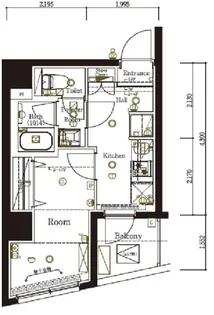 MA-RO弘明寺【3階】の間取り