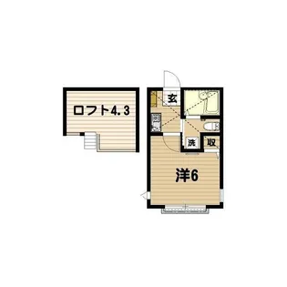 PRUNUS南太田(プラナスミナミオオタ)【1階】の間取り