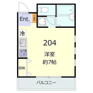 アルテ横浜杉田(アルテヨコハマスギタ)【2階】の間取り