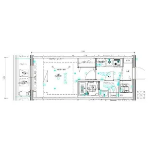リヴシティ横濱蒔田弐番館(リヴシティヨコハママイタニバンカン【802号室】の間取り