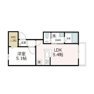 フィカーサ戸塚(フィカーサトツカ)【201号室】の間取り