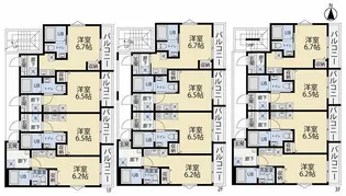 うみかぜハイツII【1階】の間取り