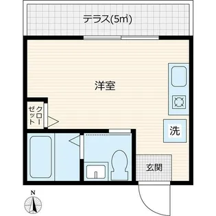 グランフェリオ金沢八景【1階】の間取り