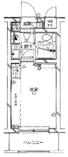 クリオ根岸弐番館【2階】の間取り