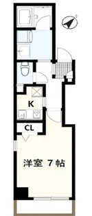 GOTHAM R【5階】の間取り