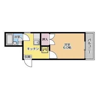 ストークハイツ田口【1階】の間取り