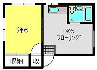 桜ハウス【102号室】の間取り