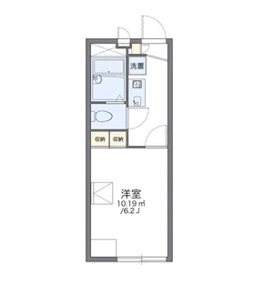 レオパレスDolce【102号室】の間取り