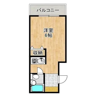 シャトーライフ弘明寺(シャトーライフグミョウジ)【2階】の間取り