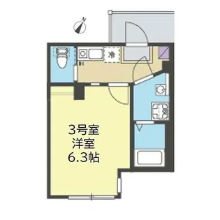 almo新杉田(アルモシンスギタ)【1階】の間取り