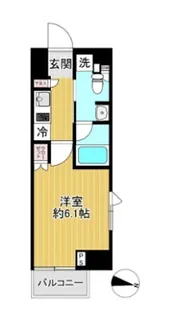 ルーブル横濱南太田【3階】の間取り
