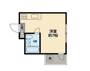 シャトル大恵E【1階】の間取り