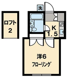 センチュリーパレス上大岡【202号室】の間取り