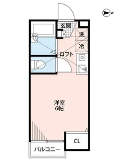 ジェミニファースト【2階】の間取り