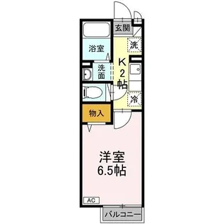 セイポート上大岡【1階】の間取り