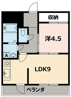佐々木第2マンション【205号室】の間取り