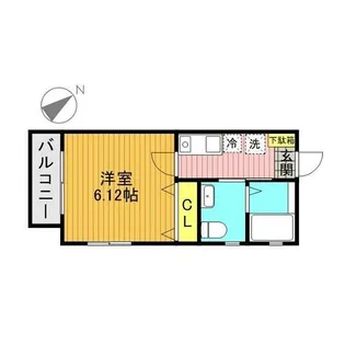 ピエール上永谷【2階】の間取り