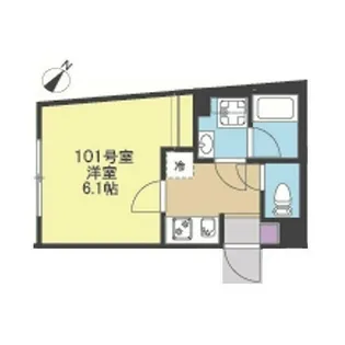 COMFORT YOKOHAMA【1階】の間取り