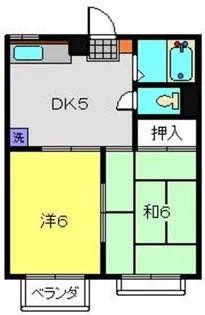ファミール港南【3階】の間取り