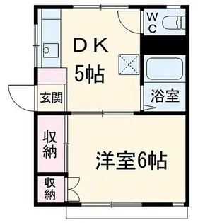 サンハウスK【2階】の間取り