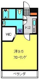 ライフモリ6号館【3階】の間取り