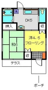 神奈川県横浜市旭区二俣川2丁目【一戸建】の間取り
