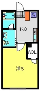 サンテラス【3階】の間取り