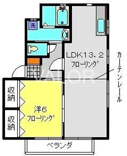 セジュールFX【1階】の間取り