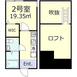 アンダンテ鶴ヶ峰【1階】の間取り