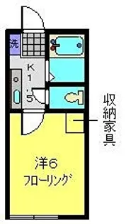 桜ヶ丘アイランド【110号室】の間取り