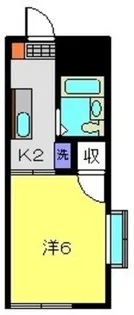 ニュー綿貫ハイツ【101号室】の間取り