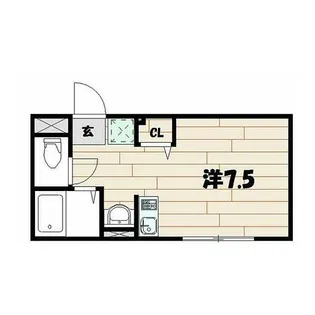 レジデンスさちが丘【3階】の間取り