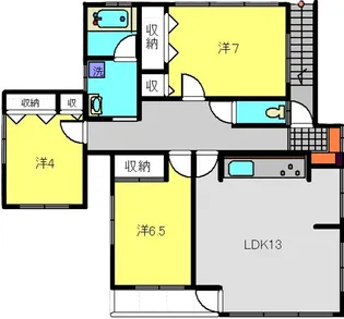太田貸家2F【201号室】の間取り
