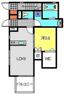 Comfort Egami【1階】の間取り