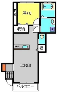 Comfort Egami【1階】の間取り