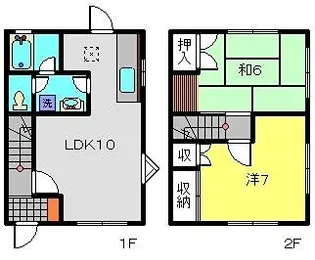 神奈川県横浜市旭区今宿南町【タウンハウス】の間取り